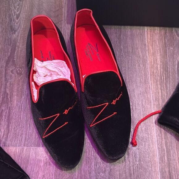 Zeusori Vampire Z Series 1 Elegant Loafers Velvet Silhouette Slippers Men's 10 - Picture 5 of 7